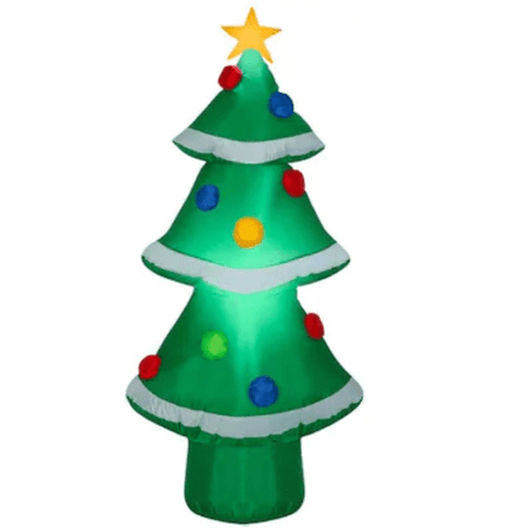 Gemmy Inflatables Christmas Inflatables 4' Green Christmas Tree by Gemmy Inflatables 116839-1292357 4' Green Christmas Tree by Gemmy Inflatables SKU# 116839-1292357