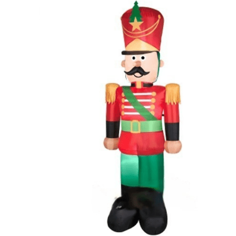 Gemmy Inflatables Christmas Inflatables 7' Gemmy Airblown Inflatable Christmas Toy Soldier by Gemmy Inflatable 36439