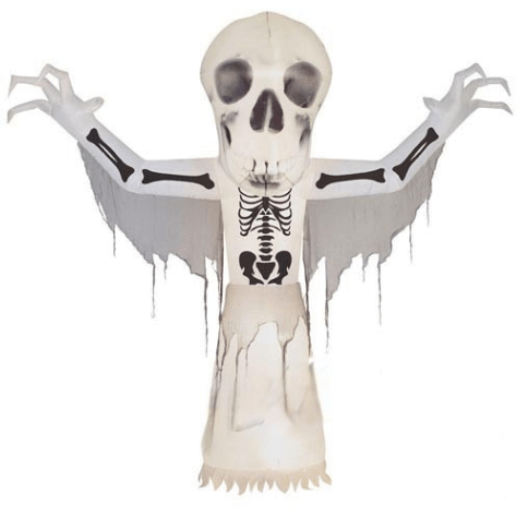 Gemmy Inflatables Halloween Inflatables 10' Short Circuit Skeleton Bare-Bones by Gemmy Inflatable 781880207412 70505