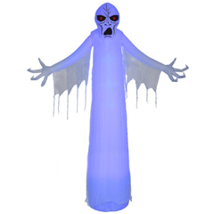 Gemmy Inflatables Halloween Inflatables 12' LightShow Short Circuit Ghostly Ghoul by Gemmy Inflatable 74982