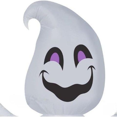 Gemmy Inflatables Halloween Inflatables 3 1/2' Halloween Happy Ghost by Gemmy Inflatable 781880207047 220407 - 1038559