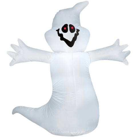 Gemmy Inflatables Halloween Inflatables 4' Ghost with Red Eyes by Gemmy Inflatable 63879 4' Ghost with Red Eyes by Gemmy Inflatable SKU# 63879
