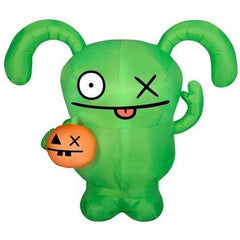 Gemmy Inflatables Halloween Inflatables 5' Ox From Ugly Dolls Holding A Pumpkin by Gemmy Inflatables 222936 5' Ox From Ugly Dolls Holding A Pumpkin by Gemmy Inflatables SKU# 222936