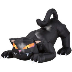 Gemmy Inflatables Halloween Inflatables 6' Animated Halloween Black Cat Turning Head by Gemmy Inflatable 23623 - 63841 6' Animated Halloween Black Cat Turning Head by Gemmy Inflatable SKU# 23623 - 63841