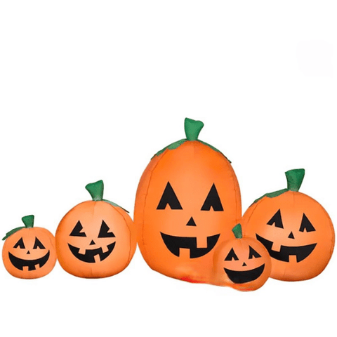 Gemmy Inflatables Halloween Inflatables 7' Harvest Pumpkin Jack O' Lantern Patch by Gemmy Inflatable 226360