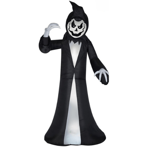 Gemmy Inflatables Halloween Inflatables 9 1/2' Animated Halloween Reaper w/ Turning Head by Gemmy Inflatable 224565