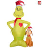 Image of Gemmy Inflatables Inflatable Party Decorations 11' Animated Micro LED Dr. Seuss’ Grinch w/ Max by Gemmy Inflatables 781880219033 289996