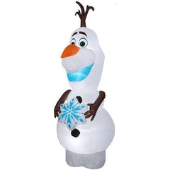 Gemmy Inflatables Inflatable Party Decorations 11' Disney's Frozen Olaf w/ Snowflake by Gemmy Inflatables 781880204244 115478