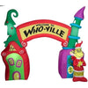 Image of Gemmy Inflatables Inflatable Party Decorations 12' Dr. Seuss Whoville Archway w/ Grinch by Gemmy Inflatables 781880287162 113841
