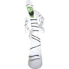 Gemmy Inflatables Inflatable Party Decorations 12' Skinny Slender Tall Mummy w/ Green Face by Gemmy Inflatables 781880239567 57999 A