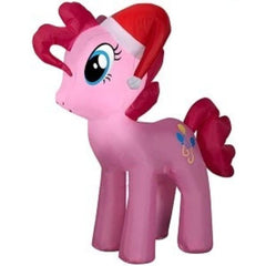 Gemmy Inflatables Inflatable Party Decorations 3 1/2' Christmas My Little Pony Pinkie Pie w/ Santa Hat by Gemmy Inflatables 781880247012 118990 3 1/2' Christmas My Little Pony Pinkie Pie Santa Hat Gemmy Inflatables