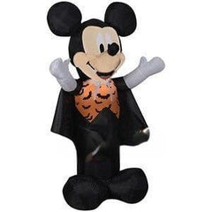 Gemmy Inflatables Inflatable Party Decorations 3 1/2' Mickey Mouse Dressed As Vampire With Cape by Gemmy Inflatables 781880239611 999588-220311