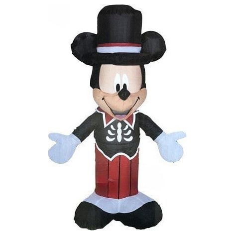 Gemmy Inflatables Inflatable Party Decorations 3 1/2' Mickey Mouse Skeleton Outfit by Gemmy Inflatables 781880239482 222878-1221582