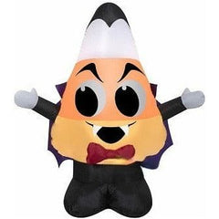 Gemmy Inflatables Inflatable Party Decorations 3.5' Halloween Candy Corn Vampire by Gemmy Inflatables 781880269007 227564