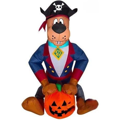 Gemmy Inflatables Inflatable Party Decorations 3' Halloween Scooby Doo Dressed As Pirate by Gemmy Inflatables 781880239536 220657