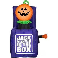 Gemmy Inflatables Inflatable Party Decorations 4 1/2' Halloween Animated Jack O' Lantern In The Box by Gemmy Inflatables 781880275299 227049 - 3639254 4 1/2' Halloween Animated Jack O' Lantern In The Box Gemmy Inflatables