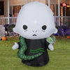 Image of Gemmy Inflatables Inflatable Party Decorations 4 1/2' Warner Brother's Harry Potter Lord Voldemort w/ Snake Nagini by Gemmy Inflatable 781880241232 229850 4 1/2' Warner Brother's Harry Potter Lord Voldemort w/ Snake Nagini