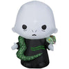 Image of Gemmy Inflatables Inflatable Party Decorations 4 1/2' Warner Brother's Harry Potter Lord Voldemort w/ Snake Nagini by Gemmy Inflatable 781880241232 229850 4 1/2' Warner Brother's Harry Potter Lord Voldemort w/ Snake Nagini