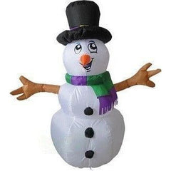 Gemmy Inflatables Inflatable Party Decorations 4' Christmas Snowman Stick Arms by Gemmy Inflatables 781880206767 QM2015C1052-120