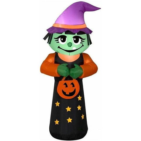 Gemmy Inflatables Inflatable Party Decorations 4' Halloween Witch by Gemmy Inflatables 781880251538 75490