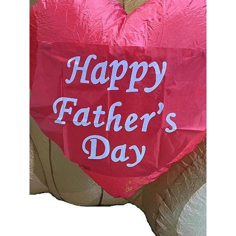 Gemmy Inflatables Inflatable Party Decorations 6' Brown Bear Holding Heart w/ Interchangeable Banners by Gemmy Inflatables 3' Valentine's Day Brown Bear w/ Heart by Gemmy Inflatables SKU#440882