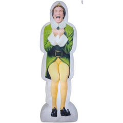 Gemmy Inflatables Inflatable Party Decorations 6' Christmas Photorealistic Excited Buddy The Elf by Gemmy Inflatables 781880206613 110799