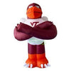 Image of Gemmy Inflatables Inflatable Party Decorations 7' NCAA Virginia Tech HokieBird Mascot by Gemmy Inflatables 496869