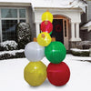 Image of Gemmy Inflatables Inflatable Party Decorations 8' Air Blown Inflatable Pile of Christmas Ornaments by Gemmy Inflatable 781880206217 GTC00147-8 8' Air Blown Inflatable Pile of Christmas Ornaments  Gemmy Inflatable