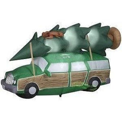 Gemmy Inflatables Inflatable Party Decorations 8' Christmas Vacation Station w/ Tree & Squirrel by Gemmy Inflatables 781880241522 119606