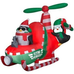 Gemmy Inflatables Inflatable Party Decorations 9' Christmas Penguin Helicopter by Gemmy Inflatables 781880246909 119209 - 3723706