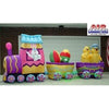 Image of Gemmy Inflatables Lawn Ornaments & Garden Sculptures 15' Easter Bunny Deluxe Train! by Gemmy Inflatable 781880208150 Y606 15' Easter Bunny Deluxe Train! by Gemmy Inflatable SKU# Y606