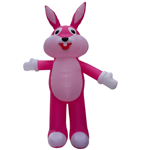 Gemmy Inflatables Special Event Inflatables 12' Air Blown Inflatable Pink Easter Bunny by Gemmy Inflatable GTE00004-12