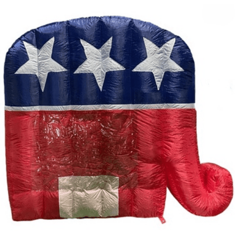 Gemmy Inflatables Special Event Inflatables 5 1/2' Republican Party GOP Inflatable Patriotic Elephant by Gemmy Inflatable 01008