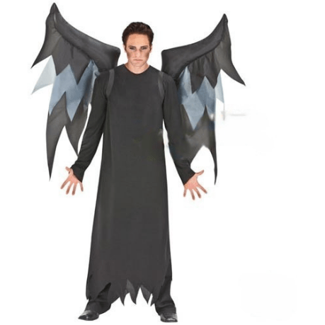 Gemmy Inflatables Special Event Inflatables Inflatable Black/Gray Demon Wings Costume  by Gemmy Inflatables 54868