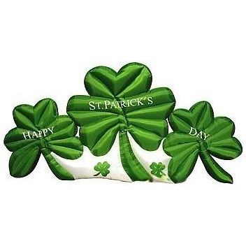 Gemmy Inflatables Thanksgiving Inflatables 12' "Happy St. Patrick's Day" Shamrock Clover Patch by Gemmy Inflatable Y401