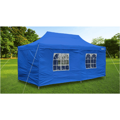 GigaTent Canopies & Gazebos 10′ x 20′ The Party Tent Deluxe (Blue) by GigaTent 815886012517 GT 005 10′ x 20′ The Party Tent Deluxe(Blue)Powder Coated Canopy by GigaTent 