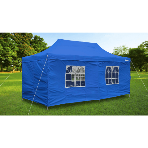 GigaTent Canopies & Gazebos 10′ x 20′ The Party Tent Deluxe (Blue) by GigaTent 815886012517 GT 005 10′ x 20′ The Party Tent Deluxe(Blue)Powder Coated Canopy by GigaTent 