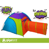 Image of GigaTent Play Tents & Tunnels 3 Piece Play Set One Dome Tent One Play Tunnel One Cube by GigaTent 815886010544 CT 021