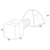 Image of GigaTent Play Tents & Tunnels 3 Piece Play Set One Dome Tent One Play Tunnel One Cube by GigaTent 815886010544 CT 021