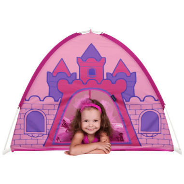 GigaTent Play Tents & Tunnels 4 X 4 Princess Castle Dome Play Tent Curtain Doors Velcro Closure by Gigatent 815886012333 CT 090 4 X 4 Princess Castle Dome Play Tent Curtain Doors Velcro Closure 