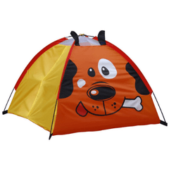 4 X4 Puppy Dome Play Tent Curtain Doors & Fiberglass Poles by Gigatent