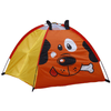 Image of 4 X4 Puppy Dome Play Tent Curtain Doors & Fiberglass Poles by Gigatent