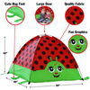 Image of GigaTent Play Tents & Tunnels 50” X 50” Baxter Beetle Pop Up Play Tent Quick & Easy by GigaTent 815886010476 CT 014