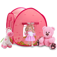 GigaTent Play Tents & Tunnels Mini Summer Chalet Toy Doll House Tent by GigaTent 815886013835 MM 05 Mini Summer Chalet Toy Doll House Tent by GigaTent  SKU# MM 05