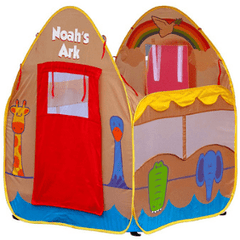Noah’s Ark Pop-up Play Tent With Roll-up Windows & Doors by Gigatent