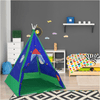 Image of Outer Space Teepee Play Tent Easy Setup No Tools Required by Gigatent