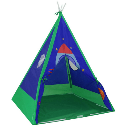 GigaTent Play Tents & Tunnels Outer Space Teepee Play Tent Easy Setup No Tools Required by Gigatent 815886017055 CT 148