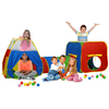 Image of GigaTent Play Tents & Tunnels Play Tent Includes One Cube One Pyramid Tent & One Tunnel by Gigatent 815886012531 CT 098