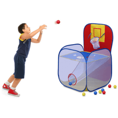 GigaTent Play Tents & Tunnels Pop Up Basketball Game 6 Plastic Balls In 2 Colors Included by GigaTent 815886010605 CT 027 Pop Up Basketball Game 6 Plastic Balls 2 Colors Included by GigaTent