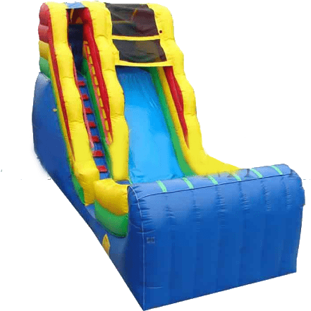 Happy Jump Commercial Bouncers 16' Wet and Dry Slide - Primary Colors by Happy Jump WS4111 16" Wet and Dry Slide - Primary Colors by Happy Jump SKU# WS4111